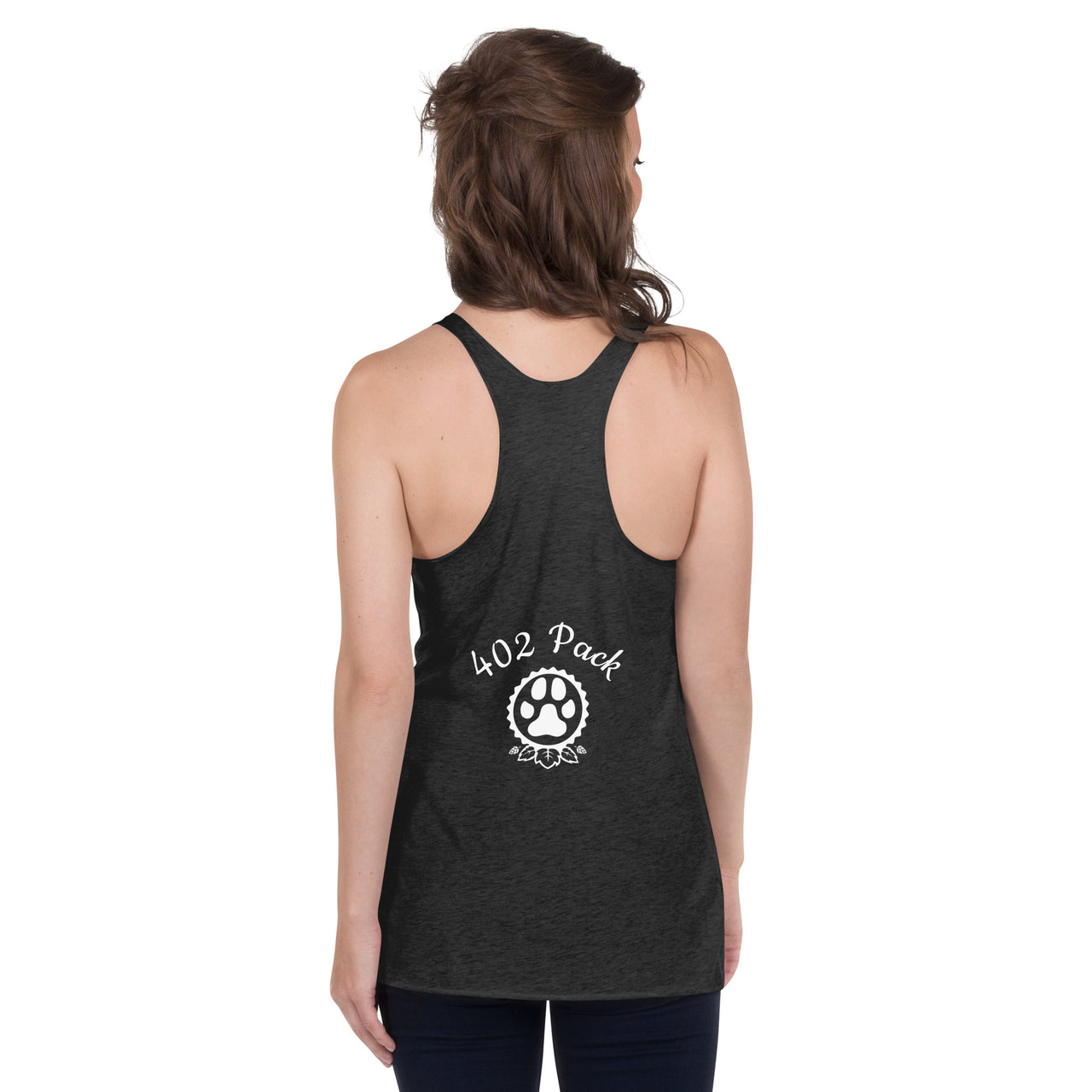 402 Pack Drinking Buddy Women's Racerback Tank