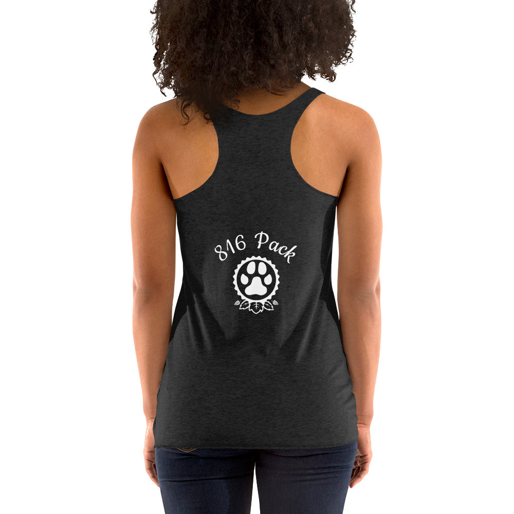 816 Pack Drinking Buddy Women's Racerback Tank