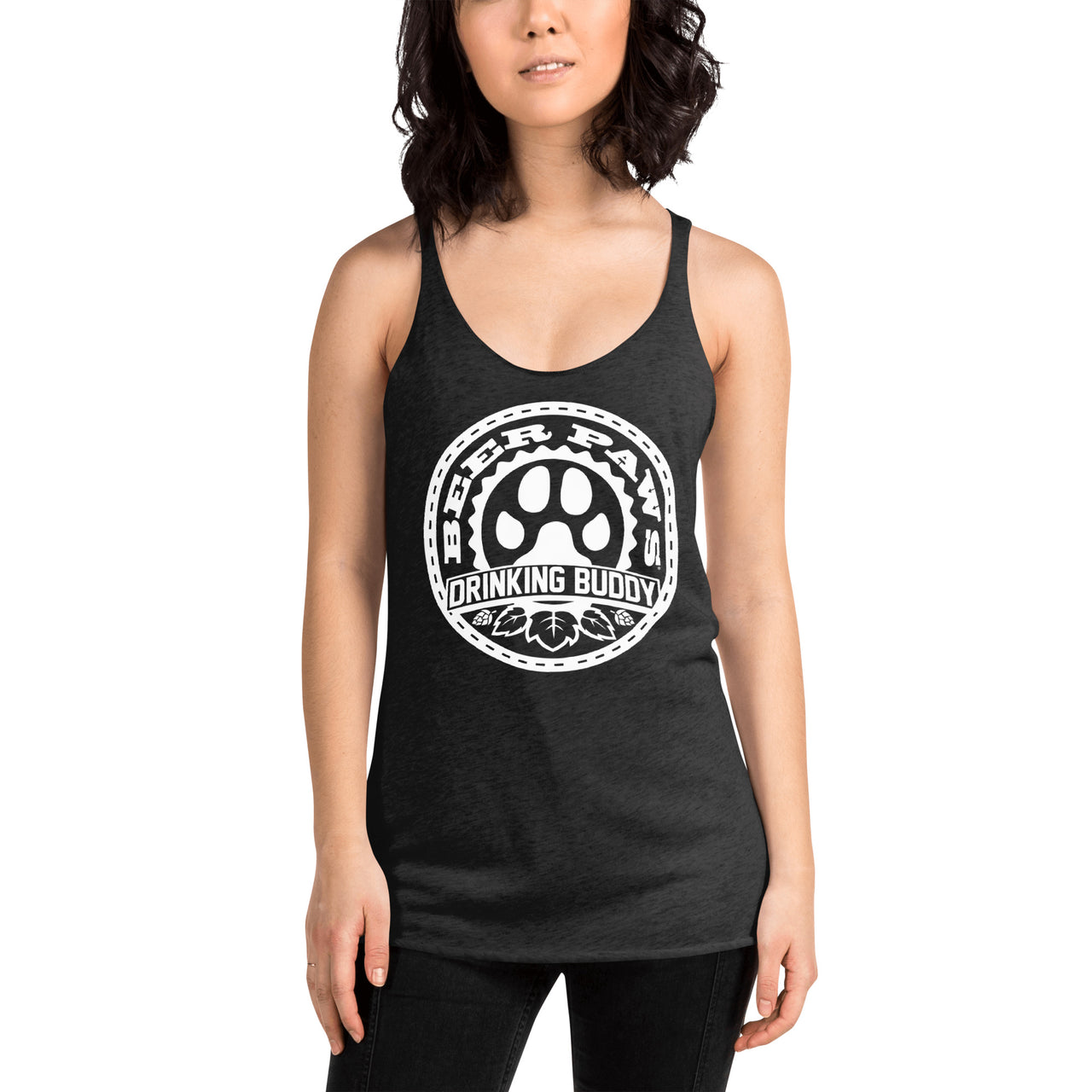 808 Pack Drinking Buddy Women's Racerback Tank