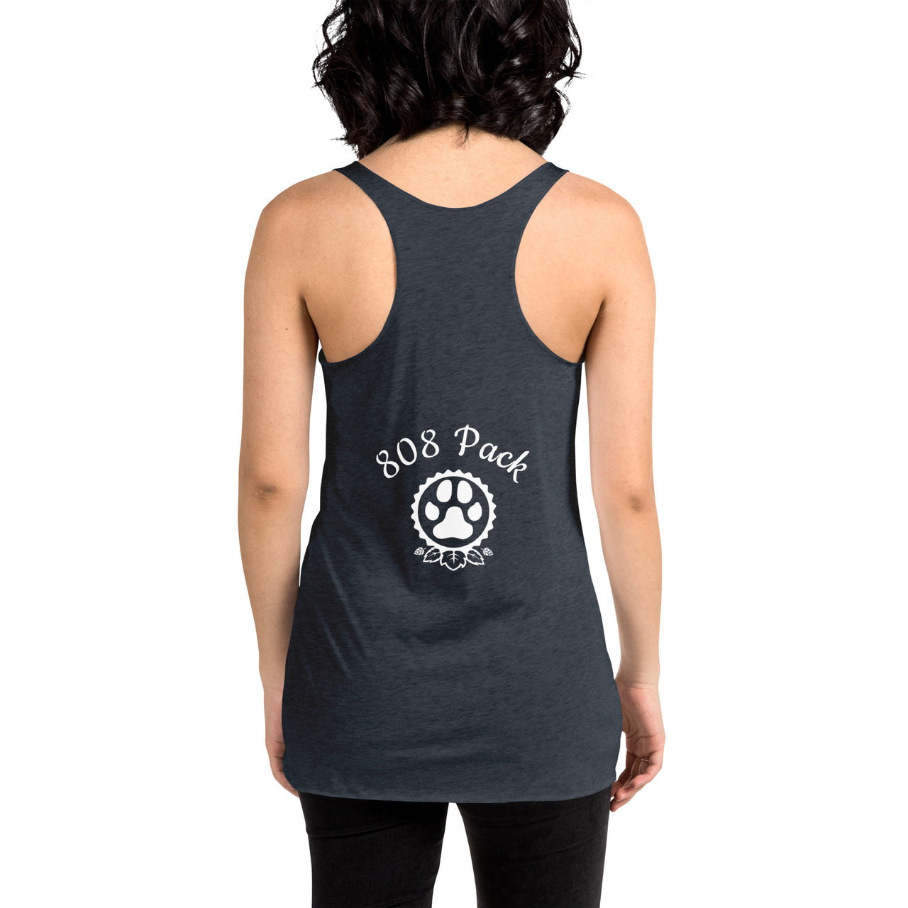 808 Pack Drinking Buddy Women's Racerback Tank