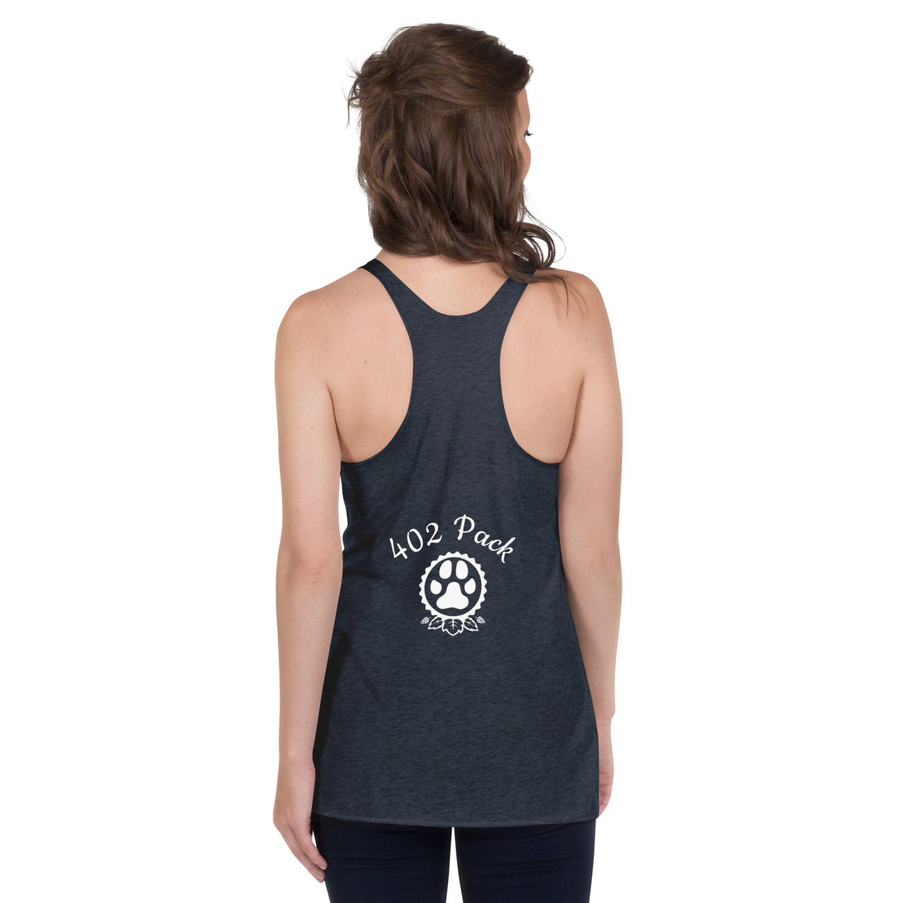 402 Pack Drinking Buddy Women's Racerback Tank