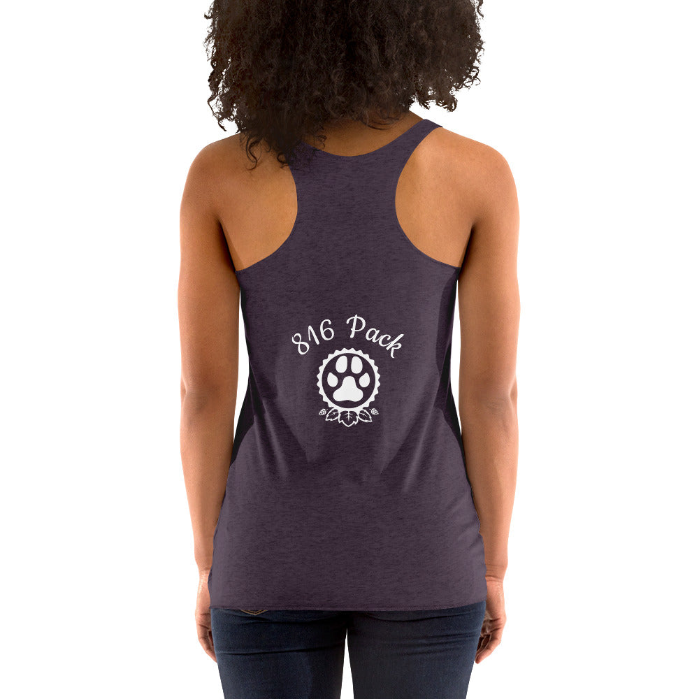 816 Pack Drinking Buddy Women's Racerback Tank