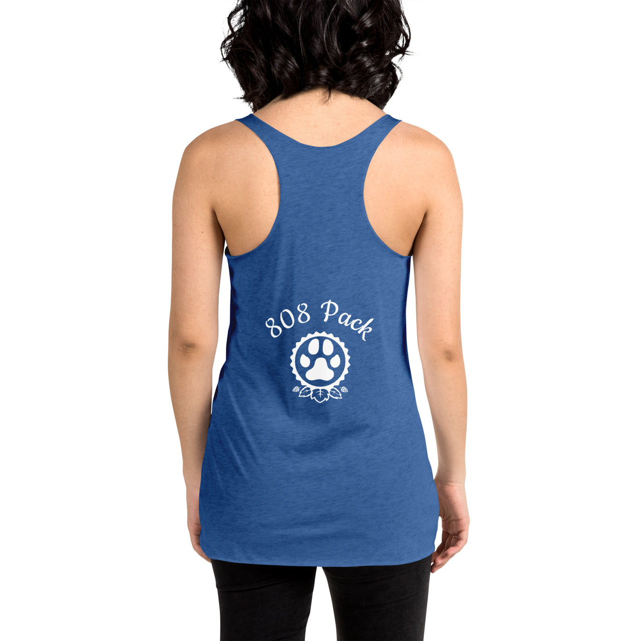 808 Pack Drinking Buddy Women's Racerback Tank