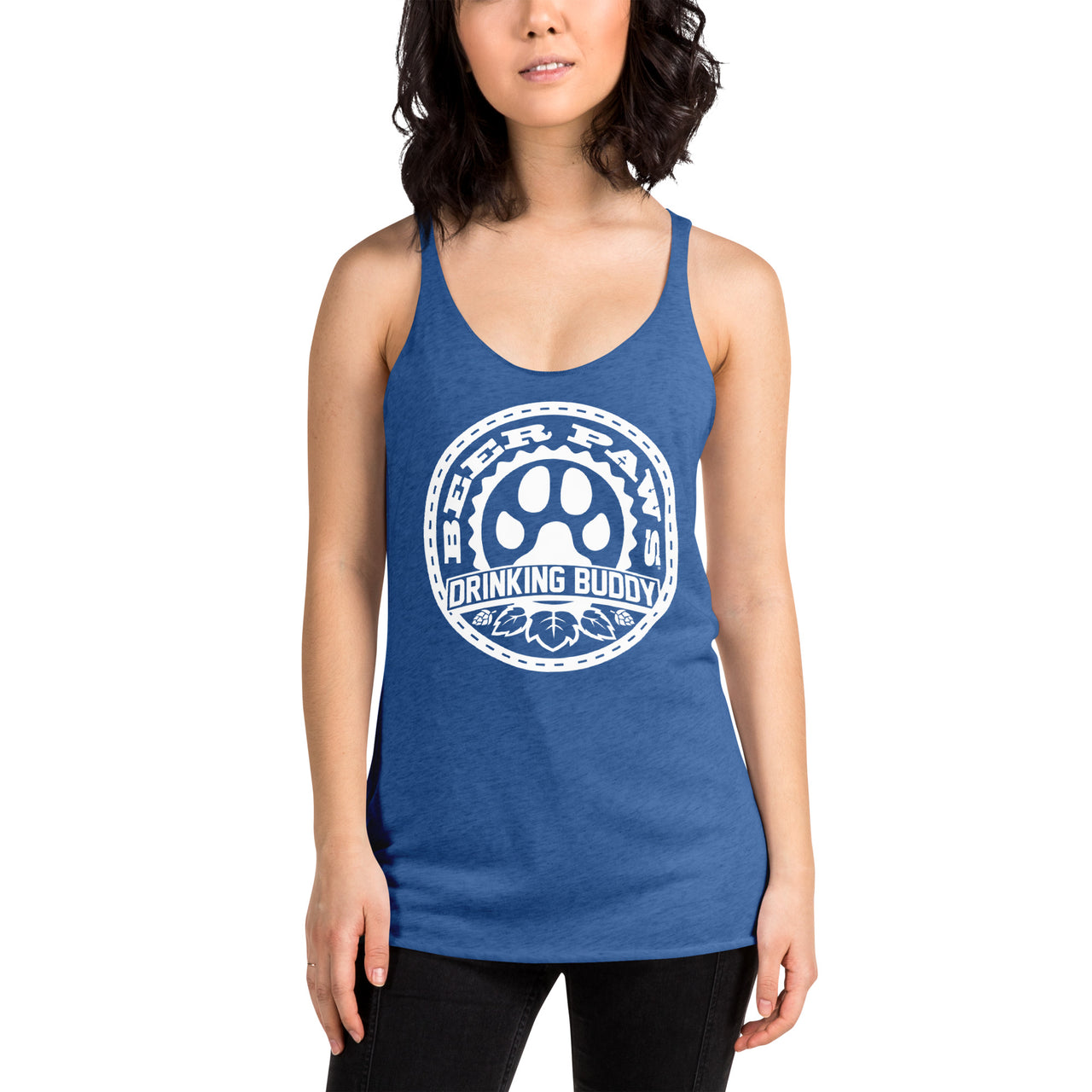 808 Pack Drinking Buddy Women's Racerback Tank