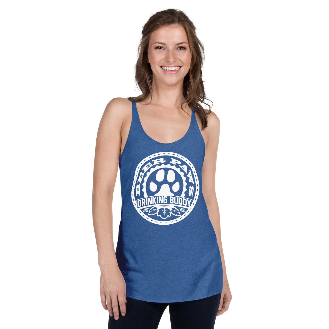 402 Pack Drinking Buddy Women's Racerback Tank