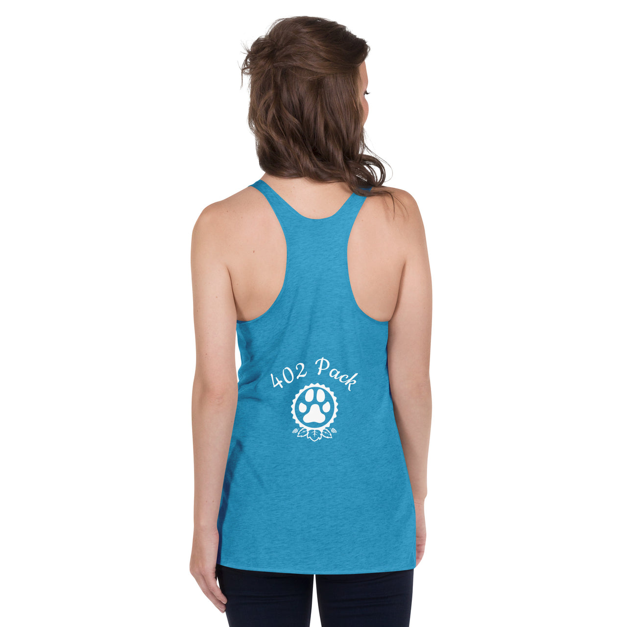 402 Pack Drinking Buddy Women's Racerback Tank