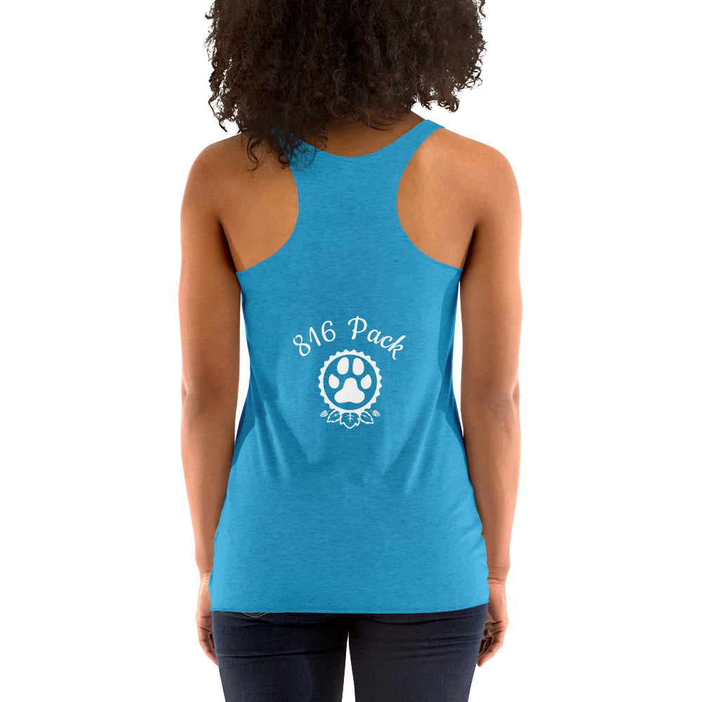 816 Pack Drinking Buddy Women's Racerback Tank