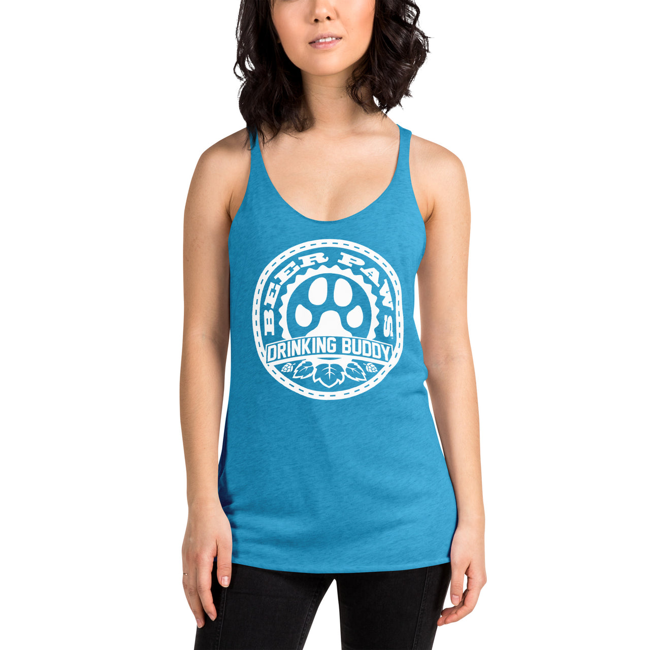 808 Pack Drinking Buddy Women's Racerback Tank