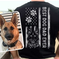 Thumbnail for Personalized Best Dog Dad Shirt