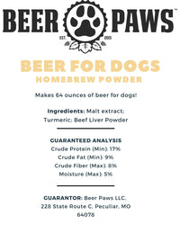 Thumbnail for Beer for Dogs Homebrew Powder