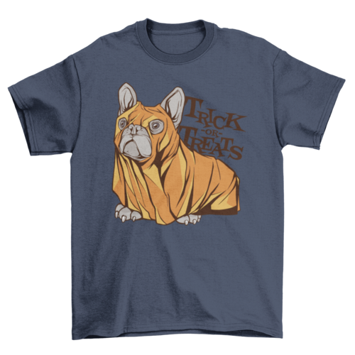 Trick or Treats Frenchie Halloween T-Shirt