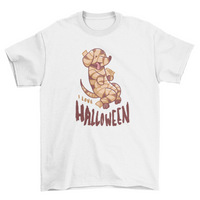 Thumbnail for Halloween mummy dog t-shirt