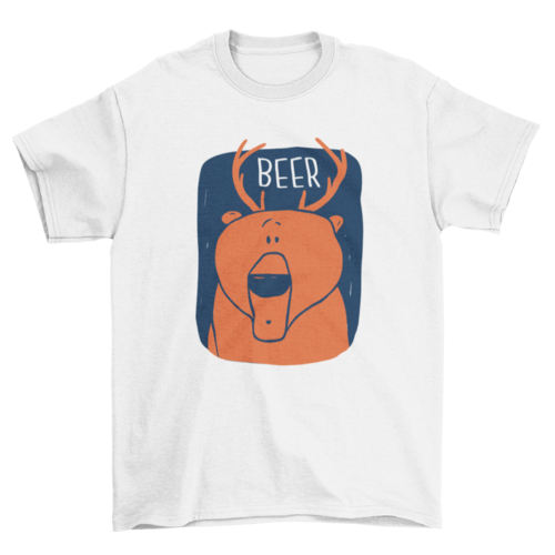 Bear deer t-shirt