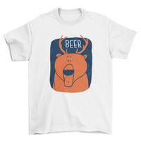 Thumbnail for Bear deer t-shirt