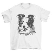Thumbnail for Border collie dog t-shirt