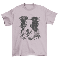 Thumbnail for Border collie dog t-shirt