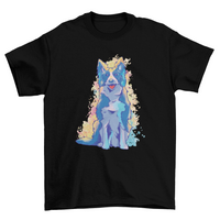 Thumbnail for Border collie watercolor dog t-shirt