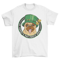 Thumbnail for St patrick's pug t-shirt