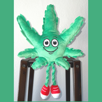 Thumbnail for MJ the Marijuana Leaf 420 Dog Toy