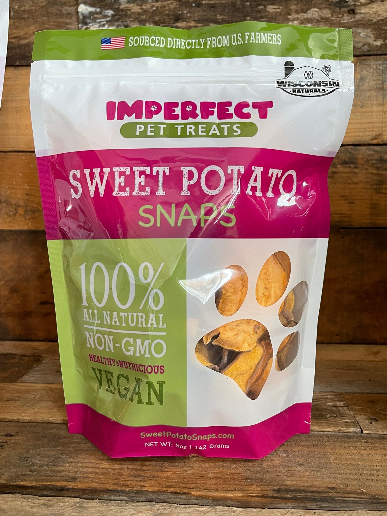 Sweet Potato Snaps All Natural Dog Treats