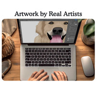 Thumbnail for Custom Dog & Owner Portrait
