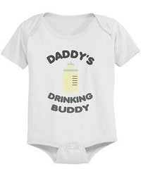 Thumbnail for Daddy's Drinking Buddy Cute Baby Bodysuit -