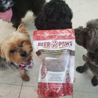 Thumbnail for Original Beer Paws Peanut Butter Flavor Beer Biscuits Craft Beer Treats for Dogs