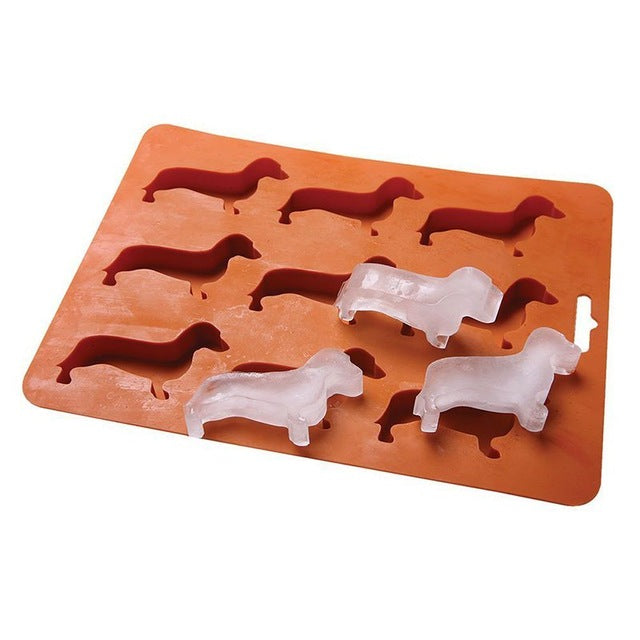 Shaped Sugar Cubes Ice Tube Various Shapes Silicone Chocolate Making Moulds  Food Grade Silicone Chocolate Ice Cubes Dog Treats Craft Ice Trays 