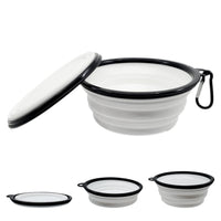 Thumbnail for Luxe Pup® Collapsible Silicone Travel Bowl Set (33oz)