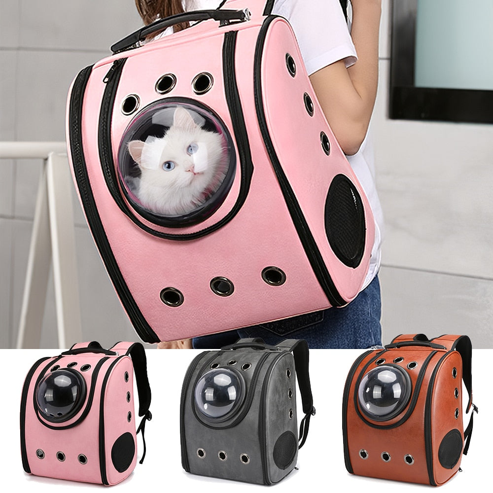 FOFOS Pet Backpack Carrier For Small Cats & Dogs - Pink – Petsy