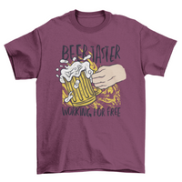 Thumbnail for Beer taster t-shirt
