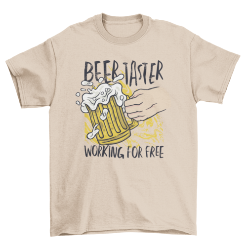 Beer taster t-shirt