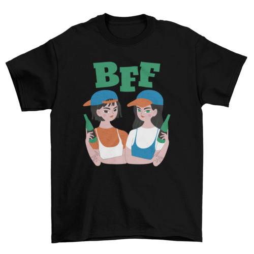 Girls best friends beer t-shirt