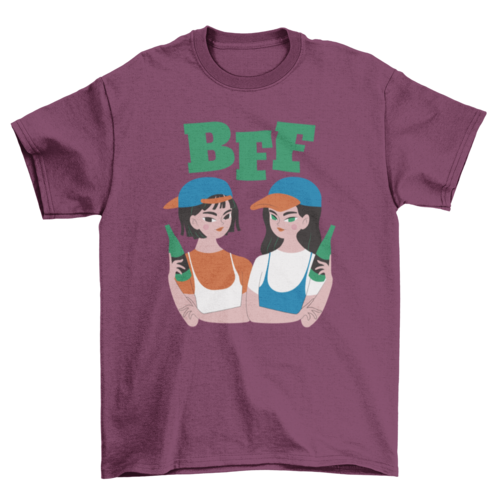 Girls best friends beer t-shirt