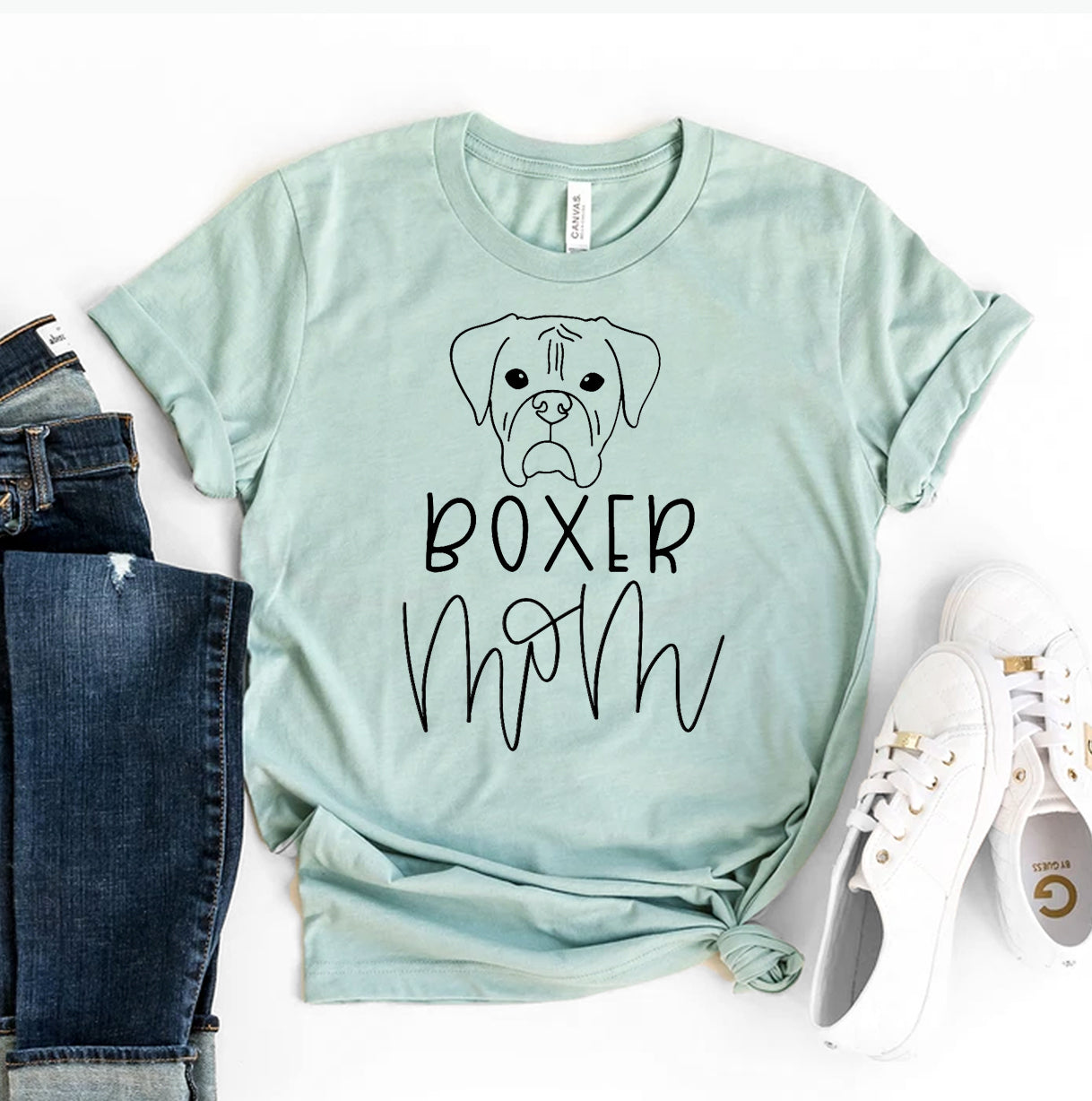 Boxer Mom T-shirt