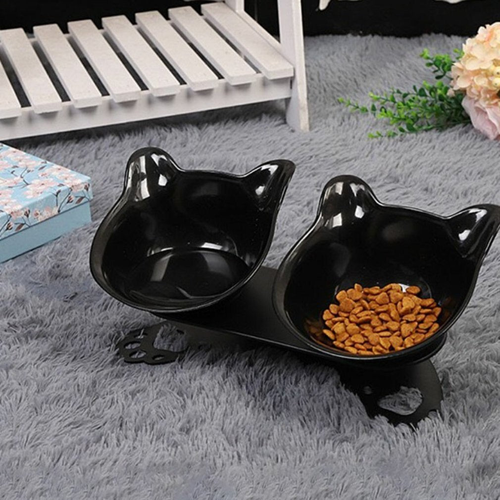 Tilted Pet Food Bowls or Raised Pet Food Bowl