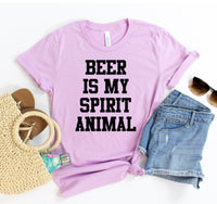 Thumbnail for Beer Is My Spirit Animal T-shirt