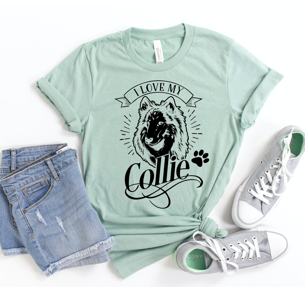 I Love My Collie T-shirt