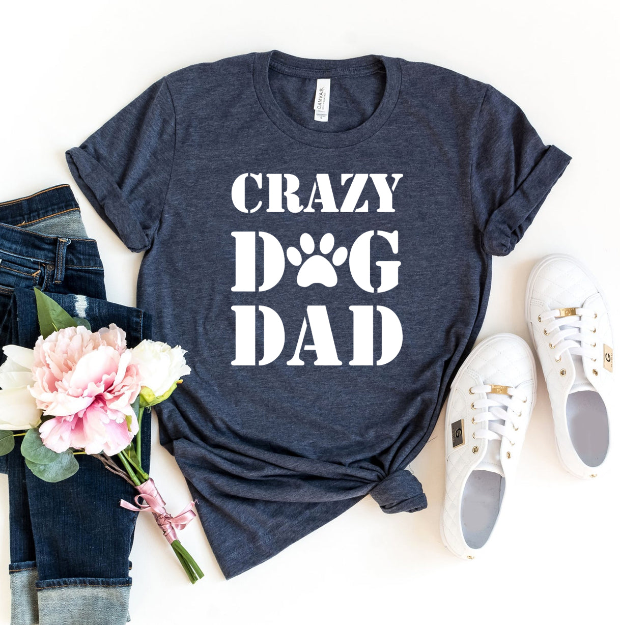 Crazy Dog Dad T-shirt