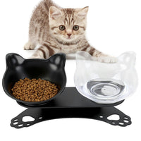 Thumbnail for Tilted Pet Food Bowls or Raised Pet Food Bowl