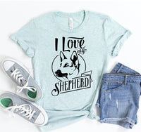 Thumbnail for I Love My Shepherd T-shirt