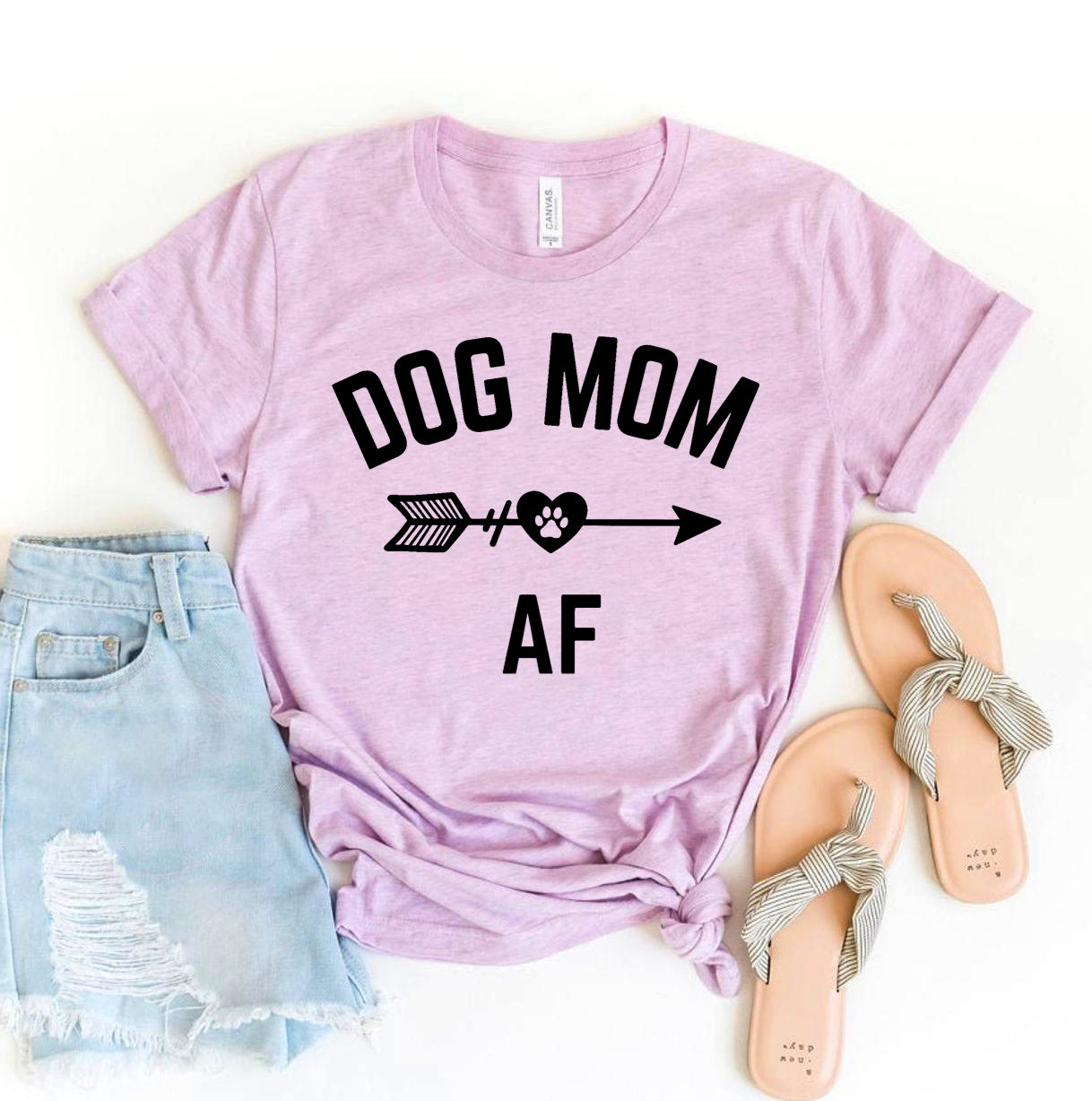 Dog Mom Af T-shirt