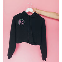 Thumbnail for Dog Mom Club - Cropped Hoodie