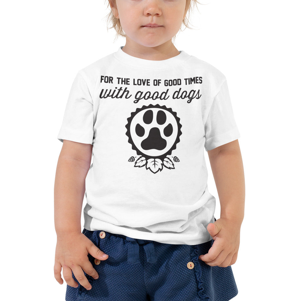 Good Dogs Icon Toddler Short Sleeve Tee